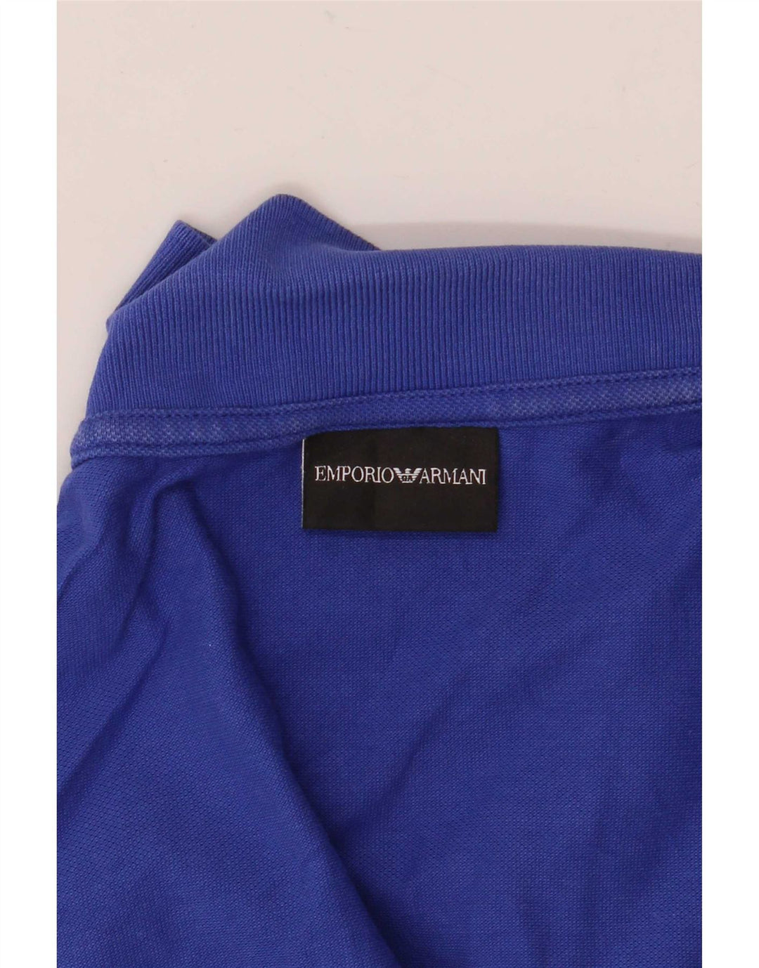 Polo da uomo Emporio Armani blu medio