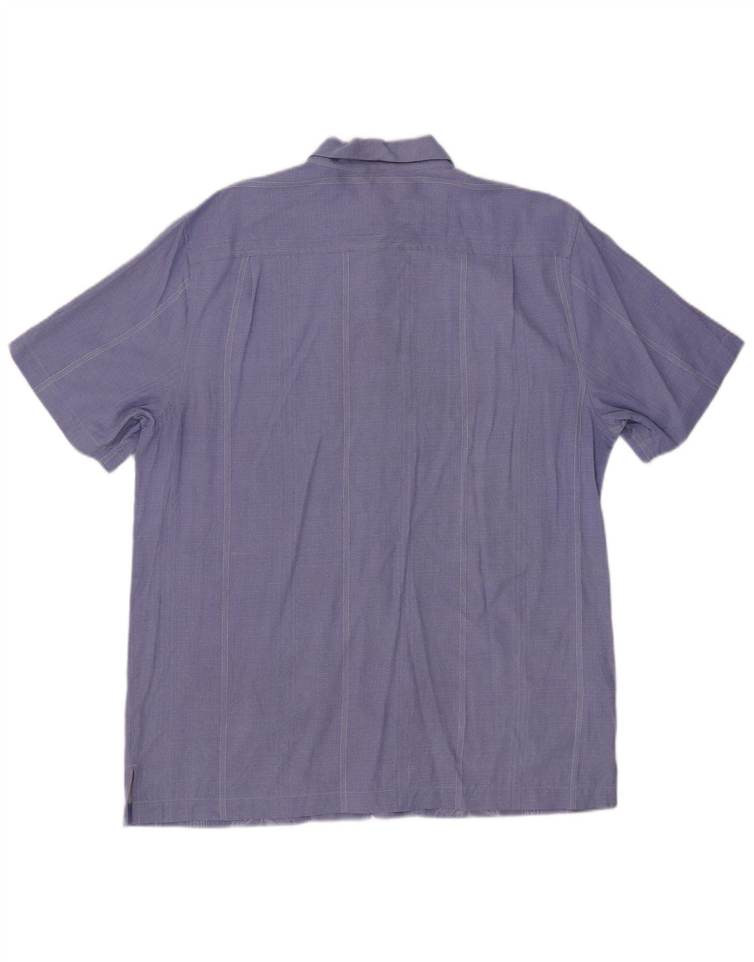 Camicia a maniche corte da uomo Tommy Bahama grande seta floreale blu