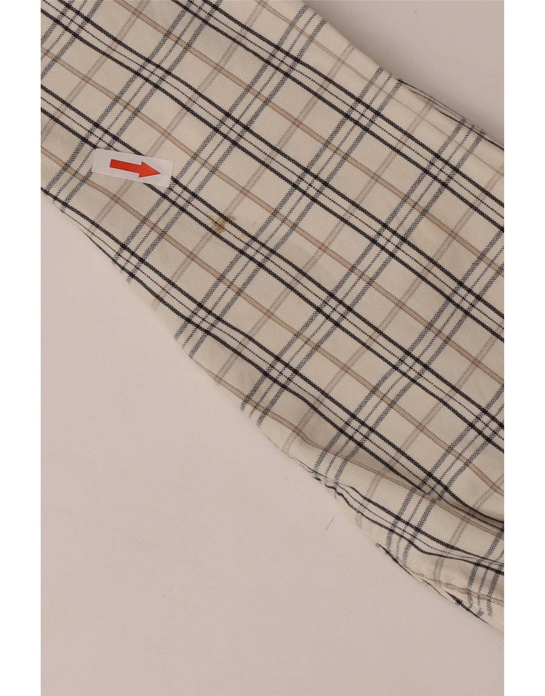Camicia da uomo Gas a quadri bianchi medi