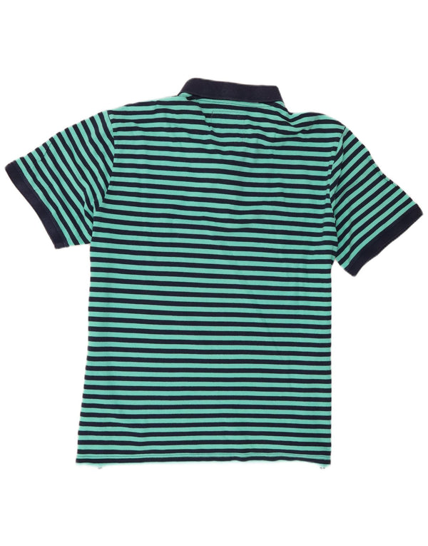 Crew Clothing Polo da uomo 2XL in cotone a righe blu navy
