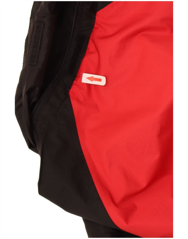 Giacca antipioggia da uomo Iguana UK 46 3XL Poliestere color block rosso