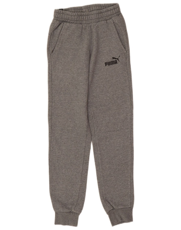 Pantaloni da tuta da donna Puma Joggers UK 4 XS Grigio Cotone