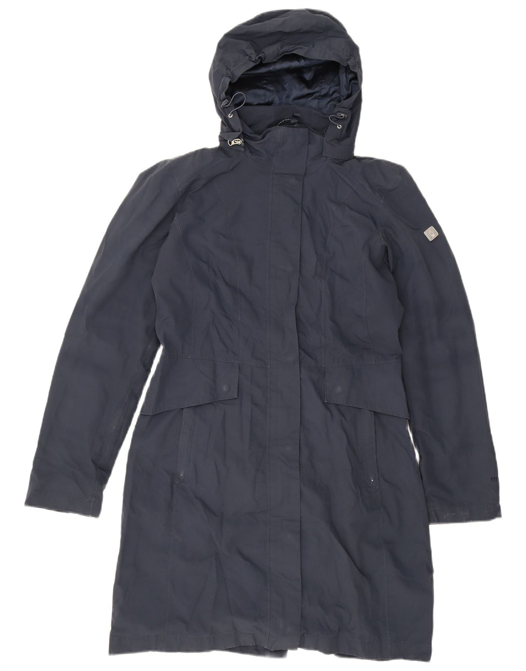 Impermeabile con cappuccio da donna The North Face UK 14 medio poliestere blu navy