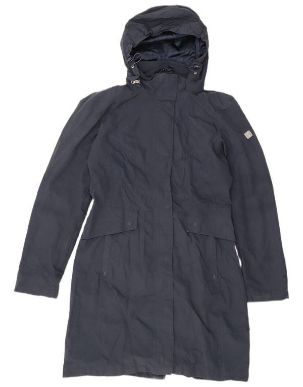 Impermeabile con cappuccio da donna The North Face UK 14 medio poliestere blu navy