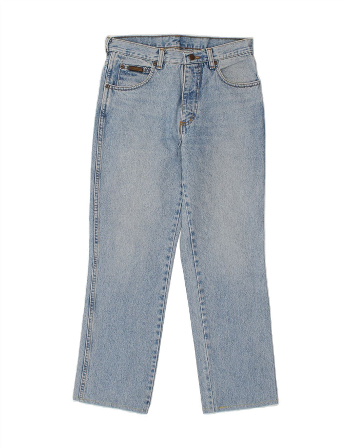 WRANGLER Womens Straight Jeans W28 L27 Blue Vintage Wrangler and Second-Hand Wrangler from Messina Hembry 