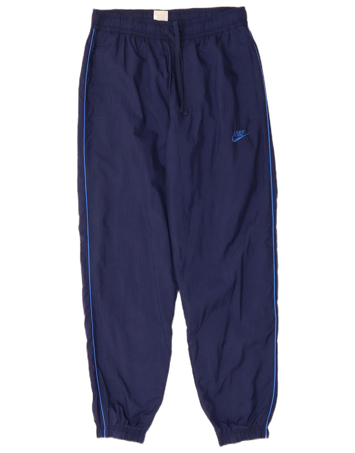 Pantaloni da tuta da uomo Nike Joggers medio poliestere blu navy