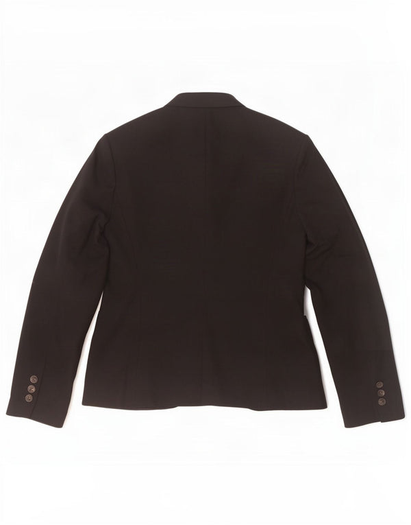 Giacca blazer a 1 bottone da donna Zara EU 38 piccola poliestere nero