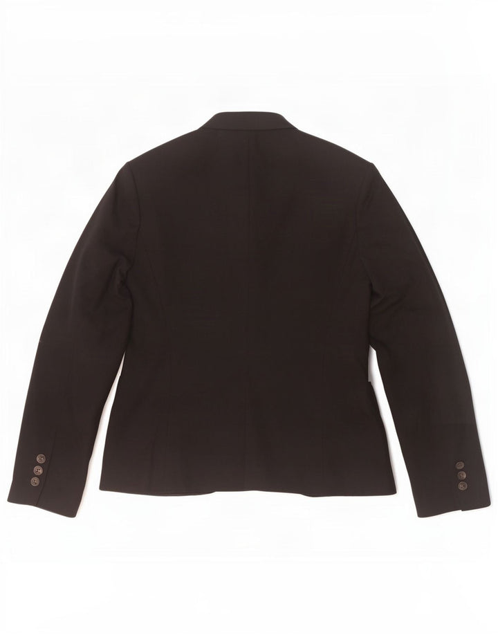 Giacca blazer a 1 bottone da donna Zara EU 38 piccola poliestere nero
