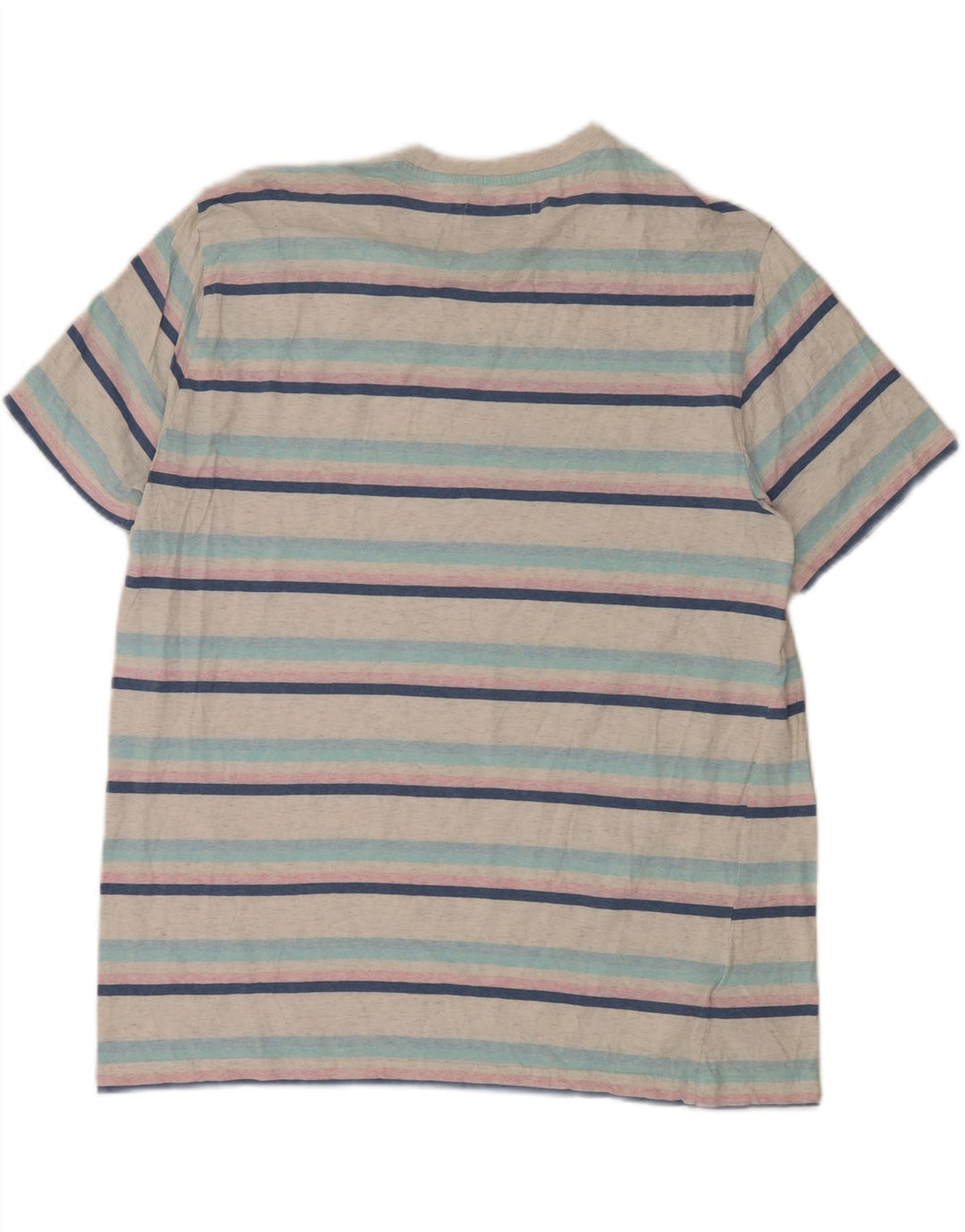 T-shirt da uomo Penguin Top 2XL cotone a righe bianche