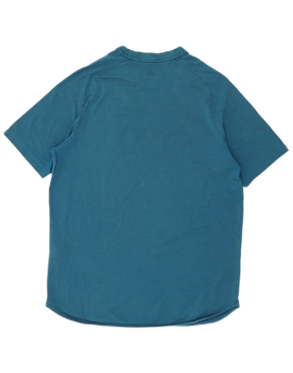 T-shirt grafica da uomo Under Armour Top in cotone blu medio