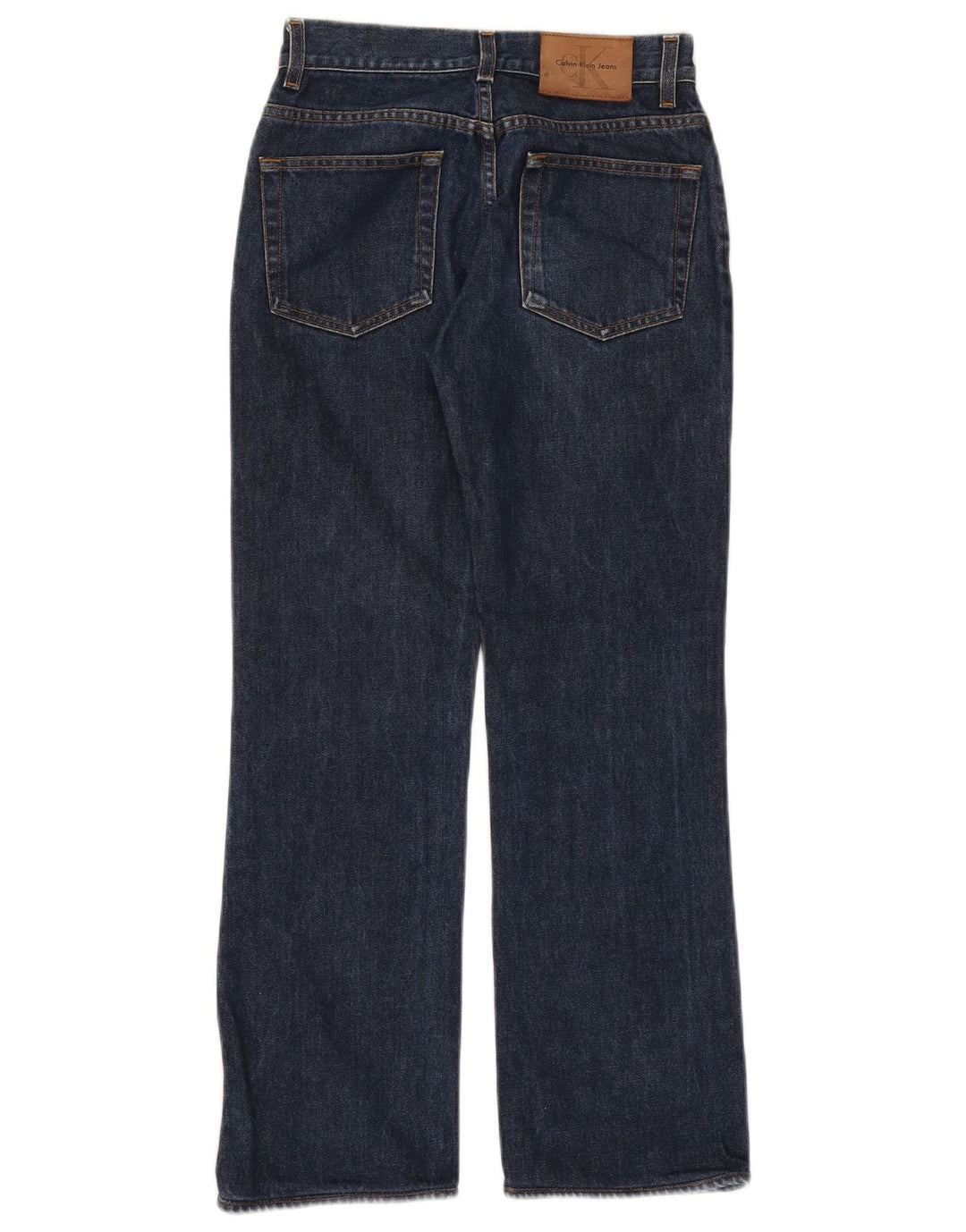 Jeans dritti da donna Calvin Klein W26 L27 Blu