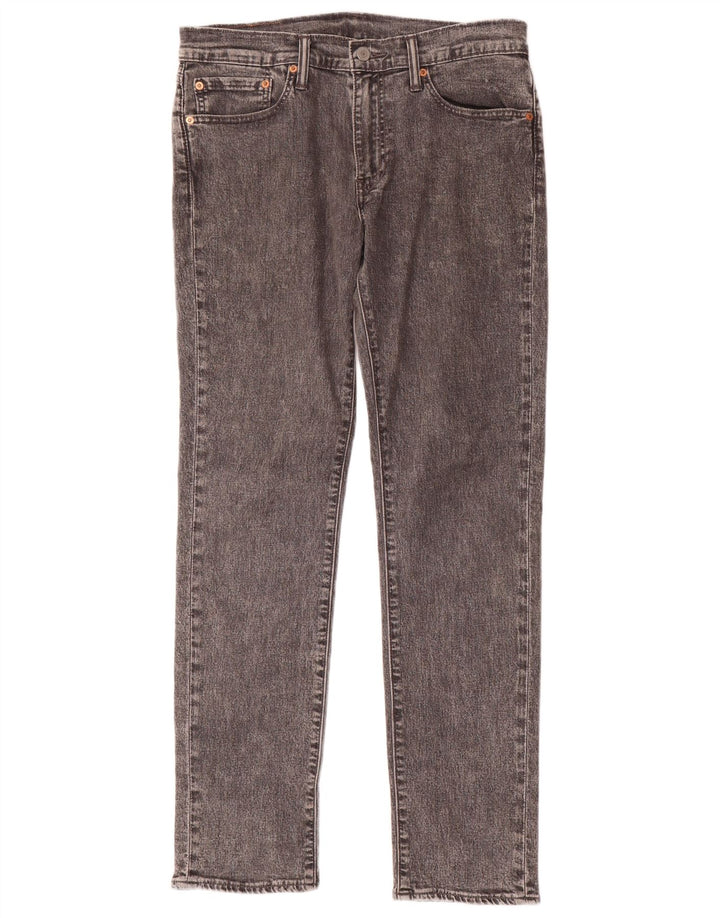 Levi's Uomo 511 Slim Jeans W32 L32 Cotone chiazzato grigio