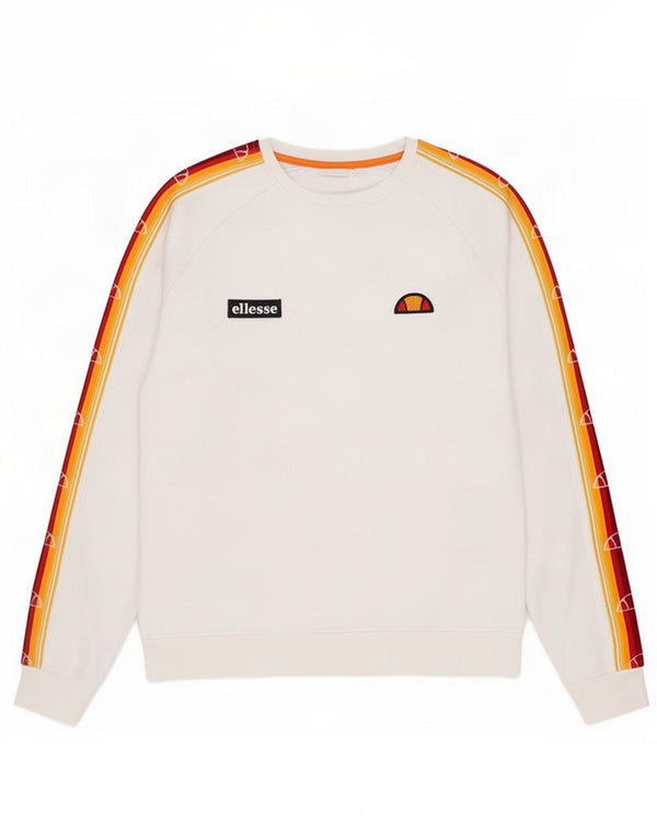 Felpa con grafica Heritage da donna Ellesse UK 6 XS Colorblock bianco