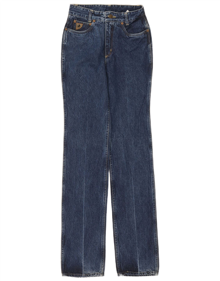 Jeans dritti invecchiati da donna Lois W27 L36 cotone blu