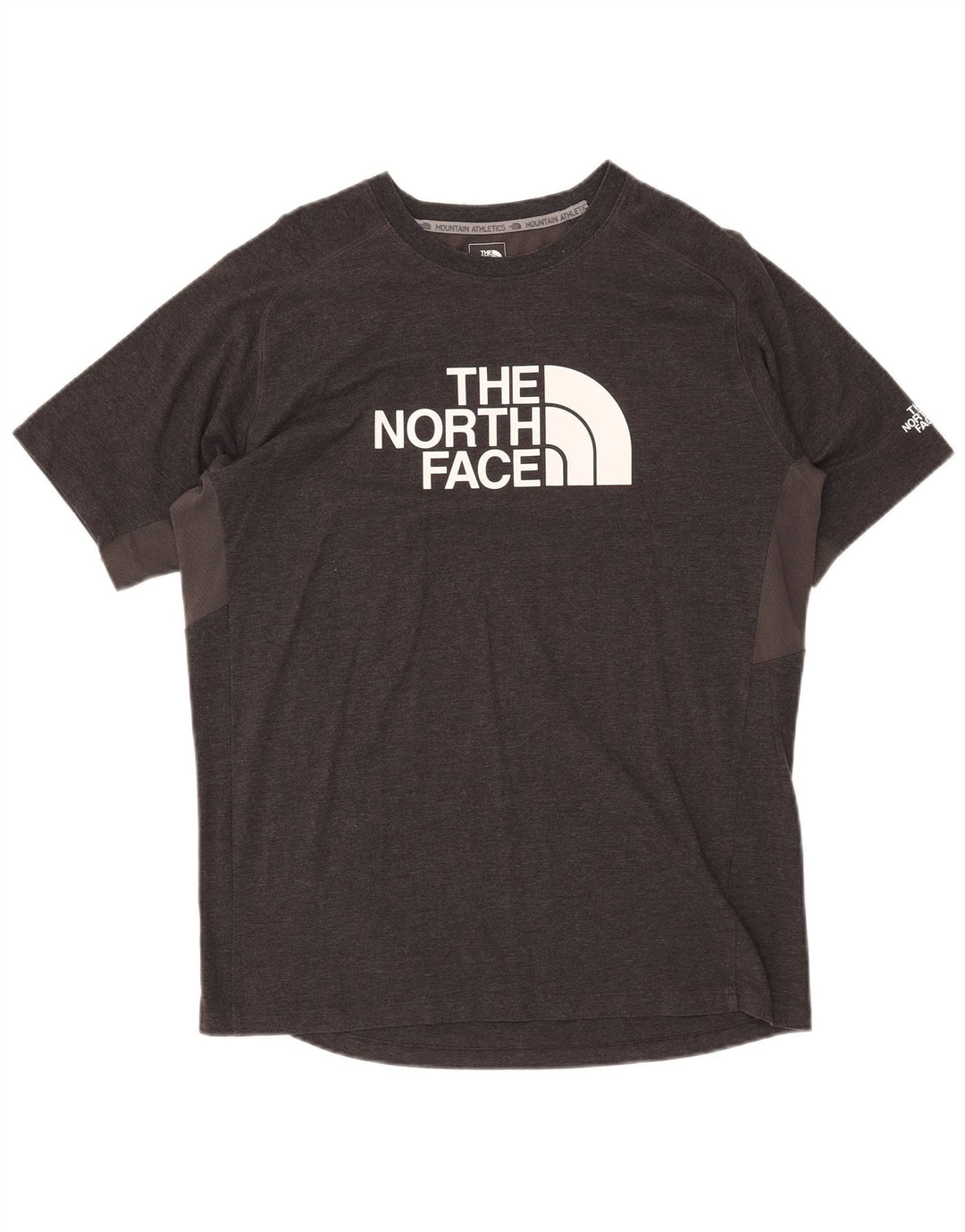 T-shirt grafica da uomo The North Face grande grigia