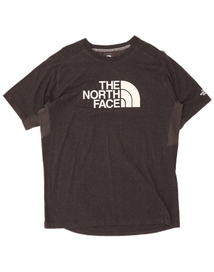 T-shirt grafica da uomo The North Face grande grigia