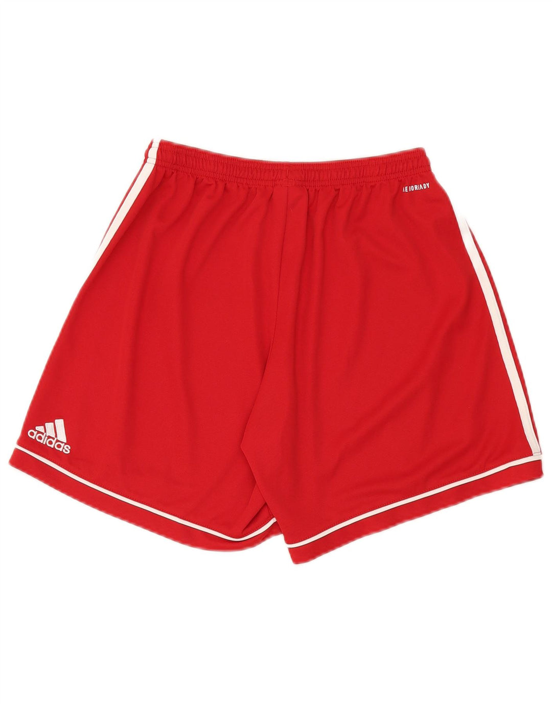 Pantaloncini sportivi Adidas Aeroready da uomo in poliestere rosso medio