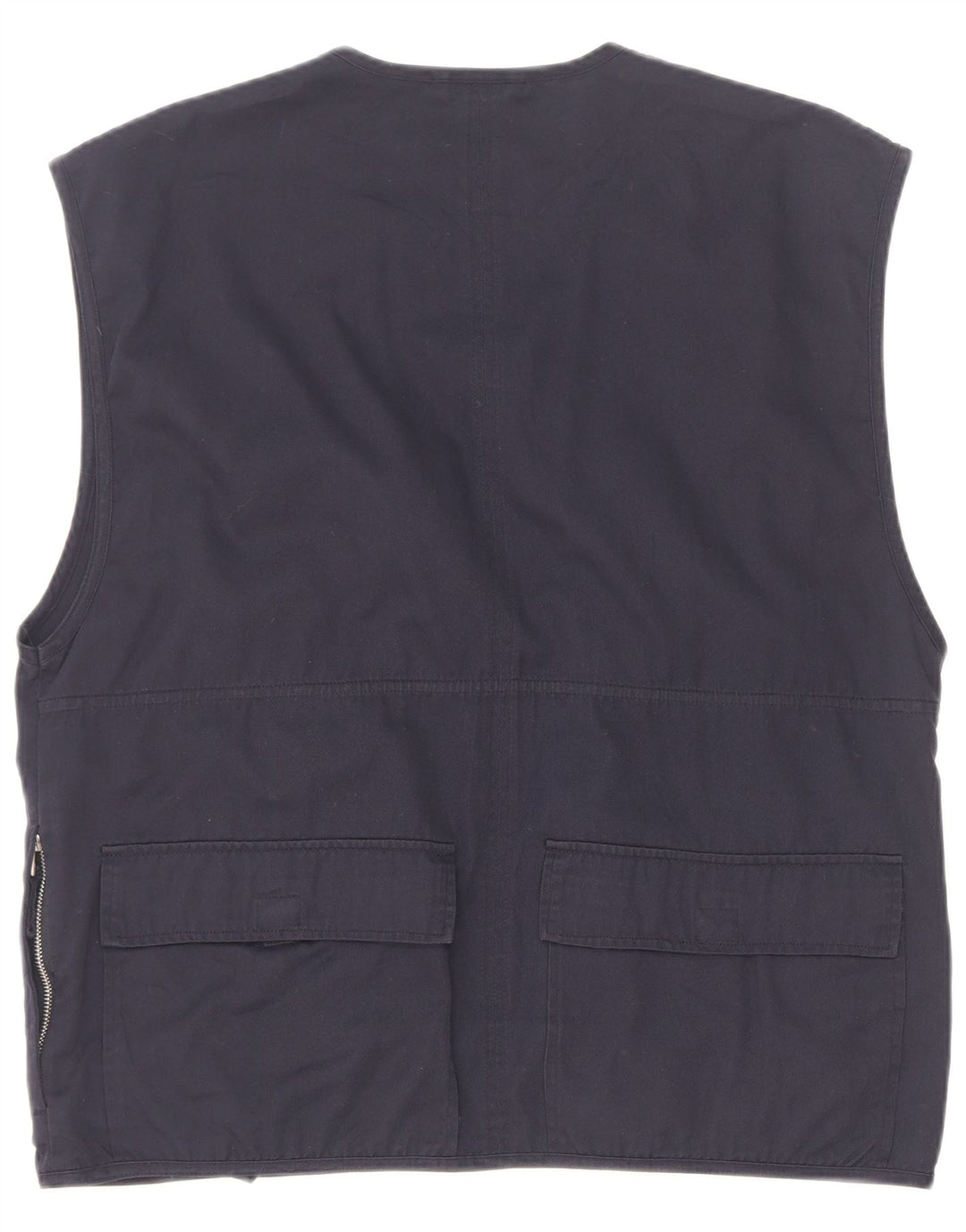 Gilet utility da uomo Master UK 42 XL poliestere blu navy