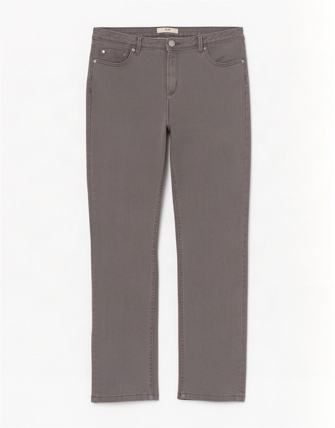 Jeans crop slim da donna Marks & Spencer UK 12 medio W30 L26 cotone grigio