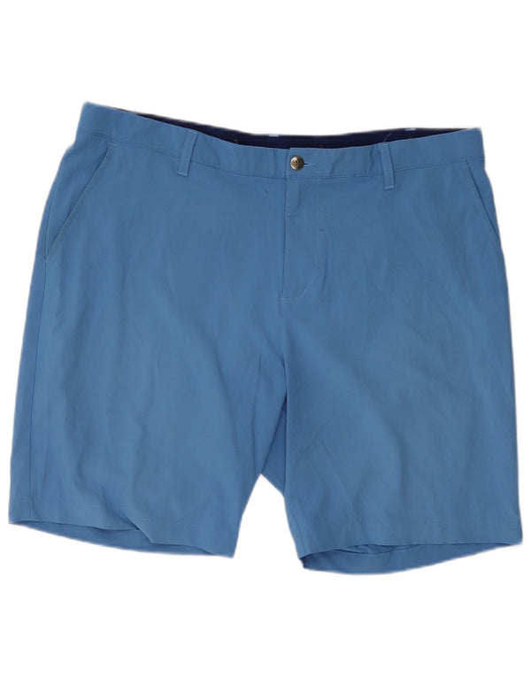 Pantaloncini chino Adidas Primegreen da uomo W38 XL poliestere blu