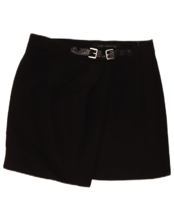 Gonna a portafoglio asimmetrica Zara da donna piccola W27 nera