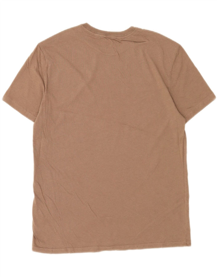 T-shirt grafica da uomo Hurley Top in cotone marrone medio