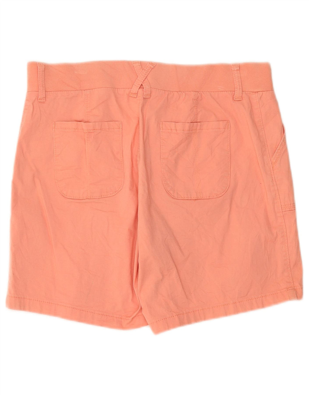 Pantaloncini chino Lee Riders a vita media da donna US 12 Large W34 cotone arancione