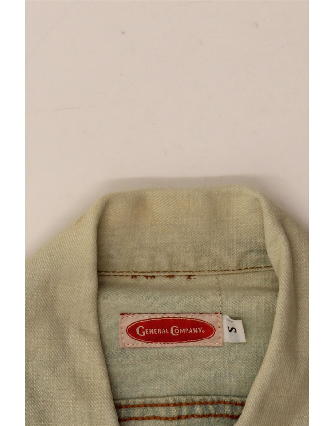 Giacca in denim da donna General Company UK 10 piccola blu