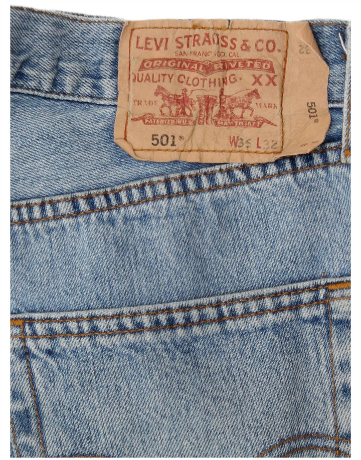 Levi's Uomo 501 Jeans dritti W36 L32 Cotone Blu