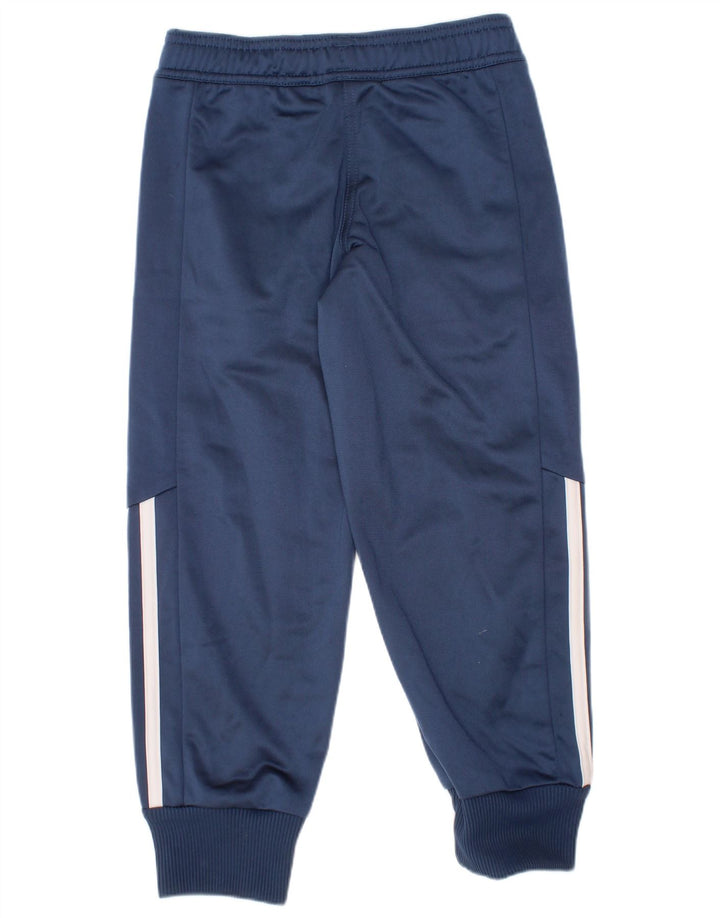 Pantaloni da tuta da ragazzo Adidas Joggers 4-5 anni in poliestere blu navy