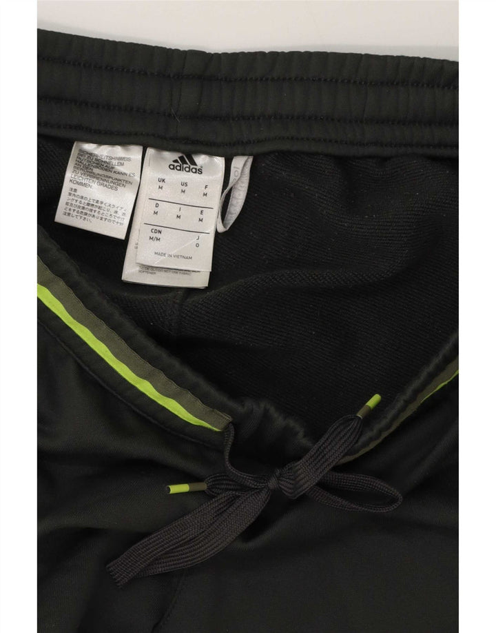 Pantaloni da tuta Adidas da uomo AC Milan in poliestere verde medio