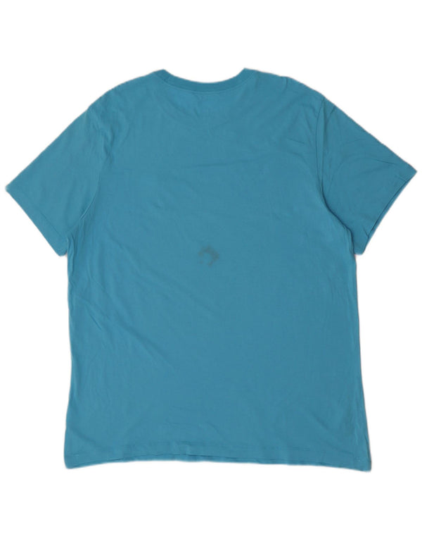T-shirt da uomo Nike Top XL in cotone blu