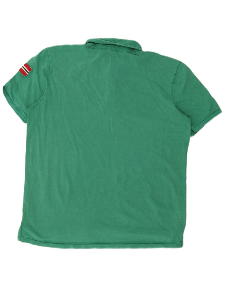Polo da uomo Napapijri 2XL Verde