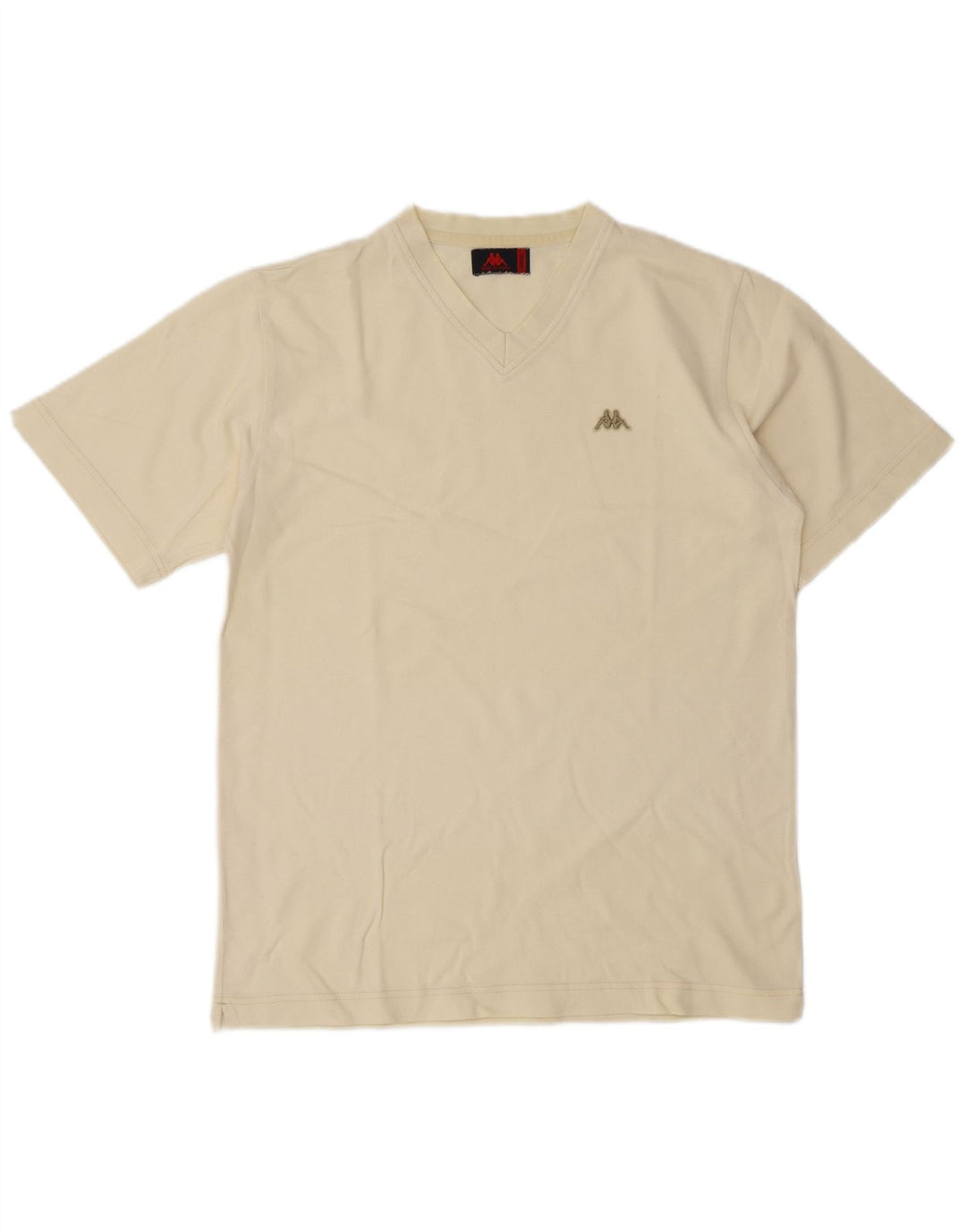 T-shirt da uomo Kappa Top Small bianco sporco