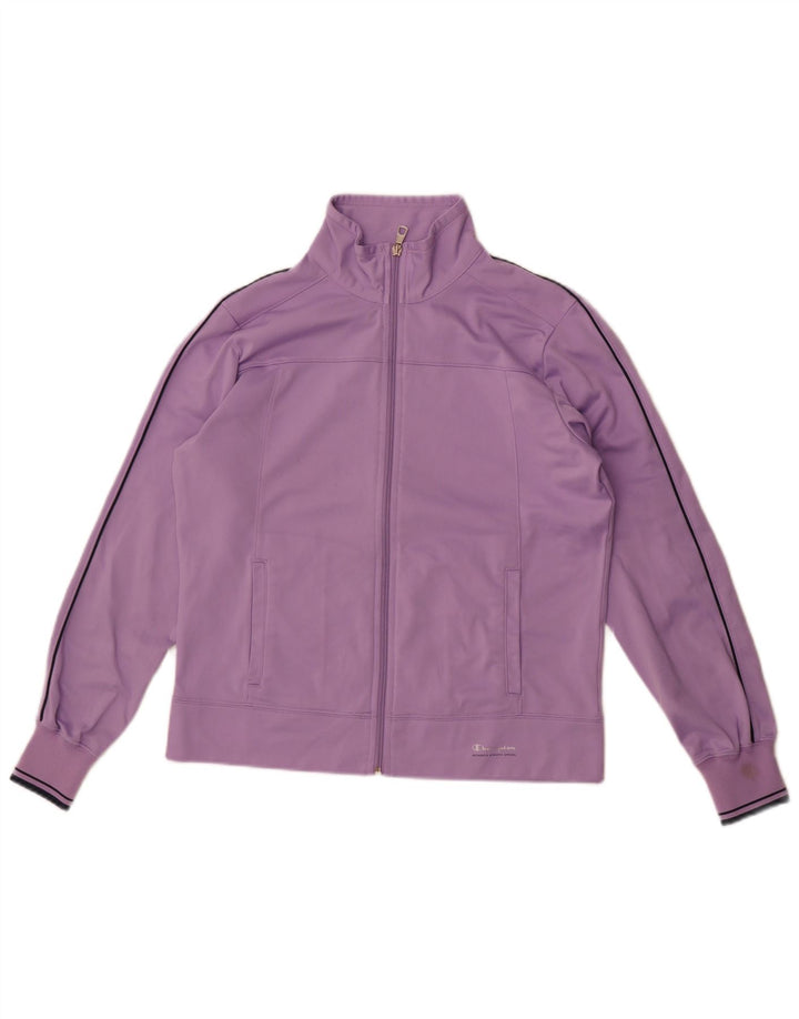 Giacca sportiva oversize da donna Champion Easy Fit UK 10 Small Viola