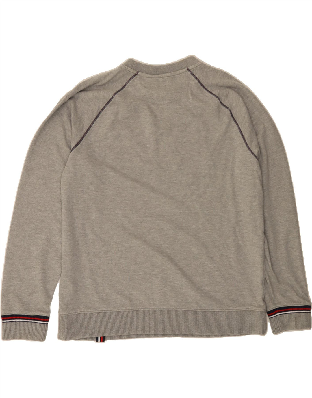 FILA Mens Graphic Sweatshirt Jumper Large Grey Cotton Vintage Fila and Second-Hand Fila from Messina Hembry 