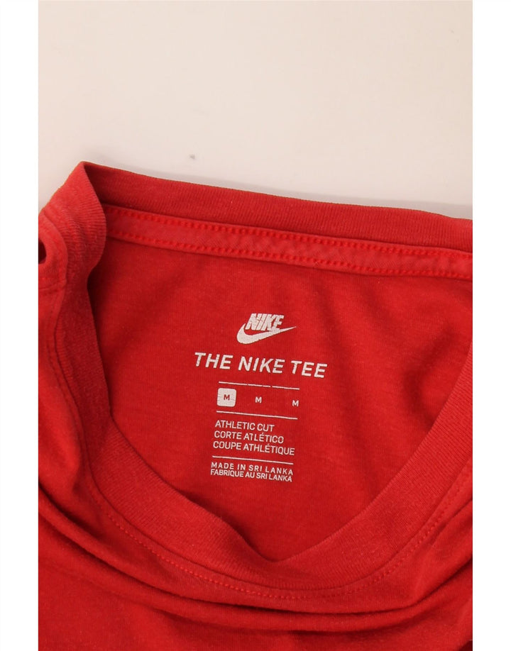 T-shirt NIKE da uomo dal taglio atletico, rosso medio