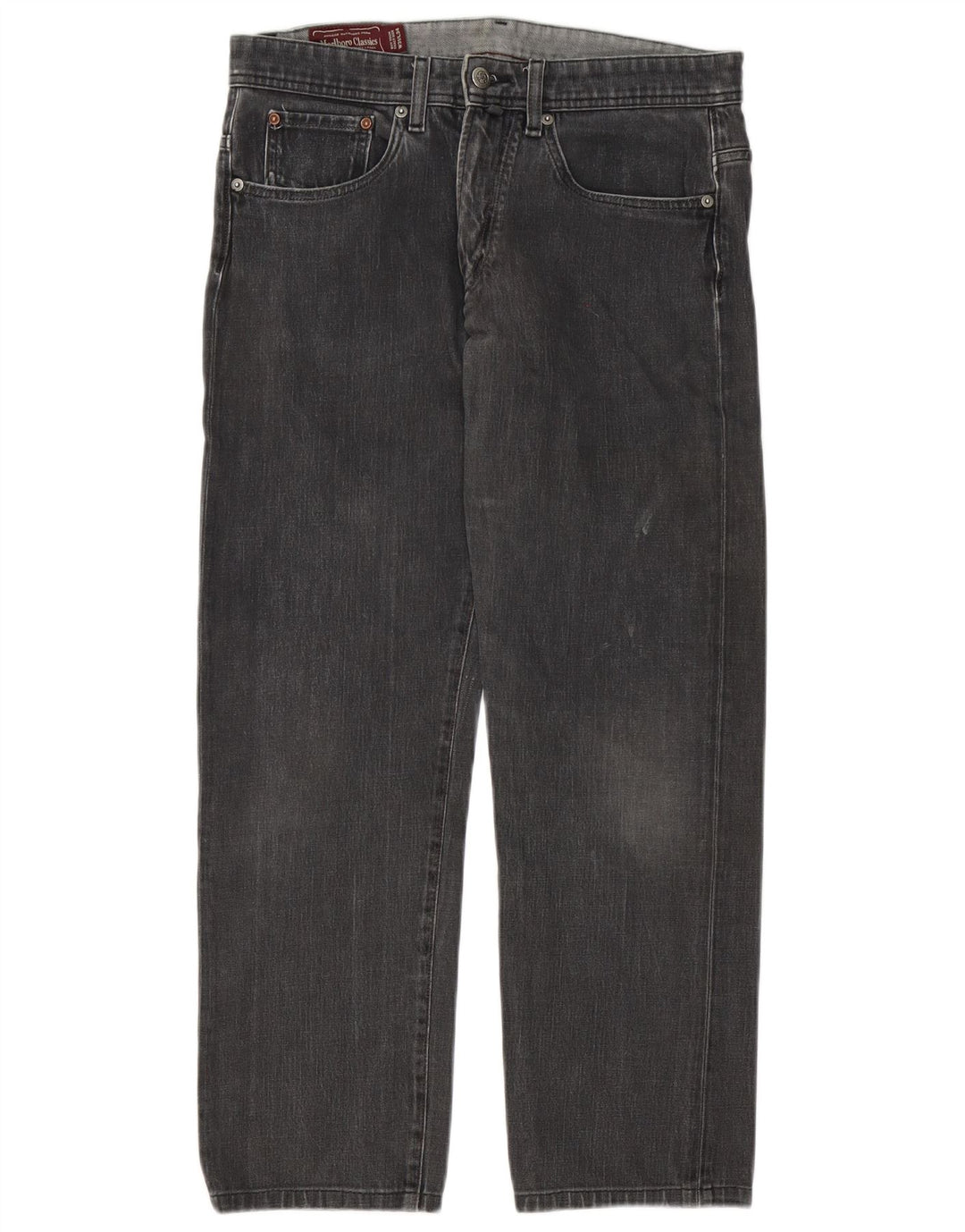 Jeans larghi da uomo Marlboro Classics W31 L28 cotone grigio