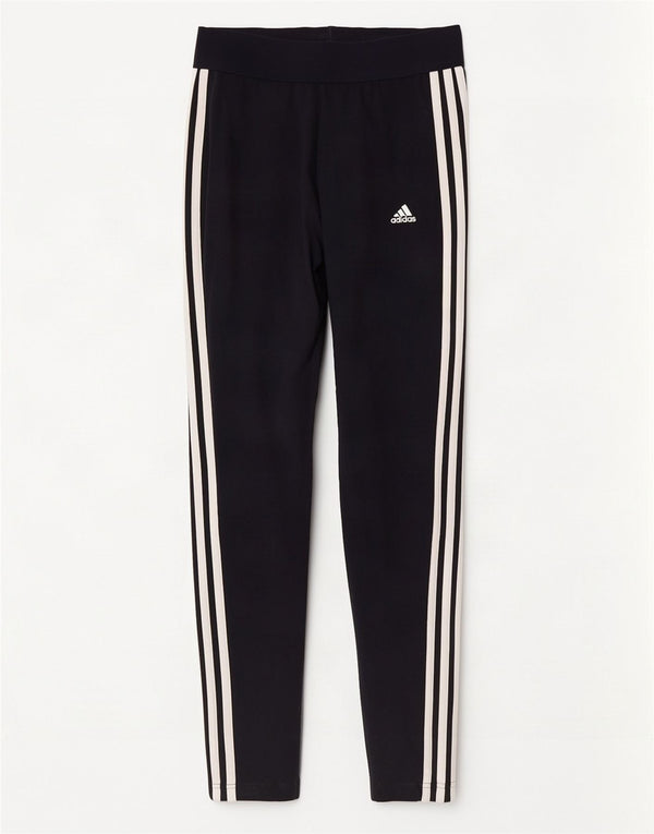 Adidas Womens Leggings UK 16/18 Large Navy Blue