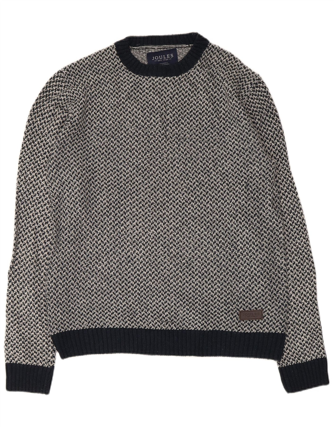 Maglione maglione girocollo da uomo Joules medio blu navy acrilico