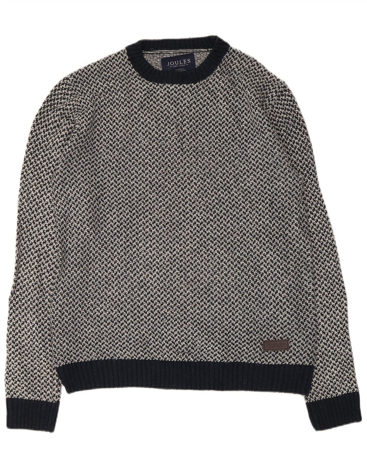 Maglione maglione girocollo da uomo Joules medio blu navy acrilico