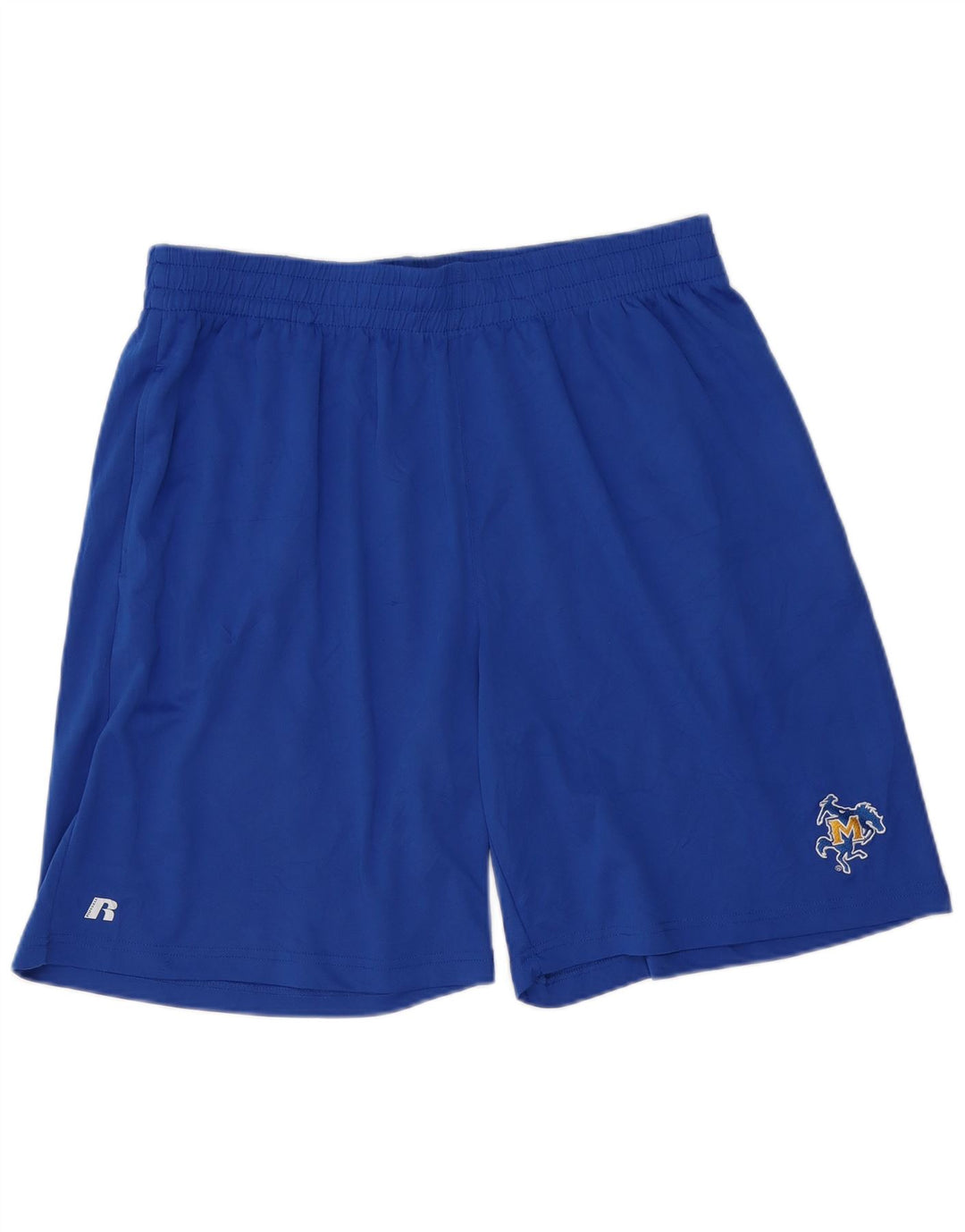 Pantaloncini sportivi da uomo RUSSELL ATHLETIC 2XL poliestere blu