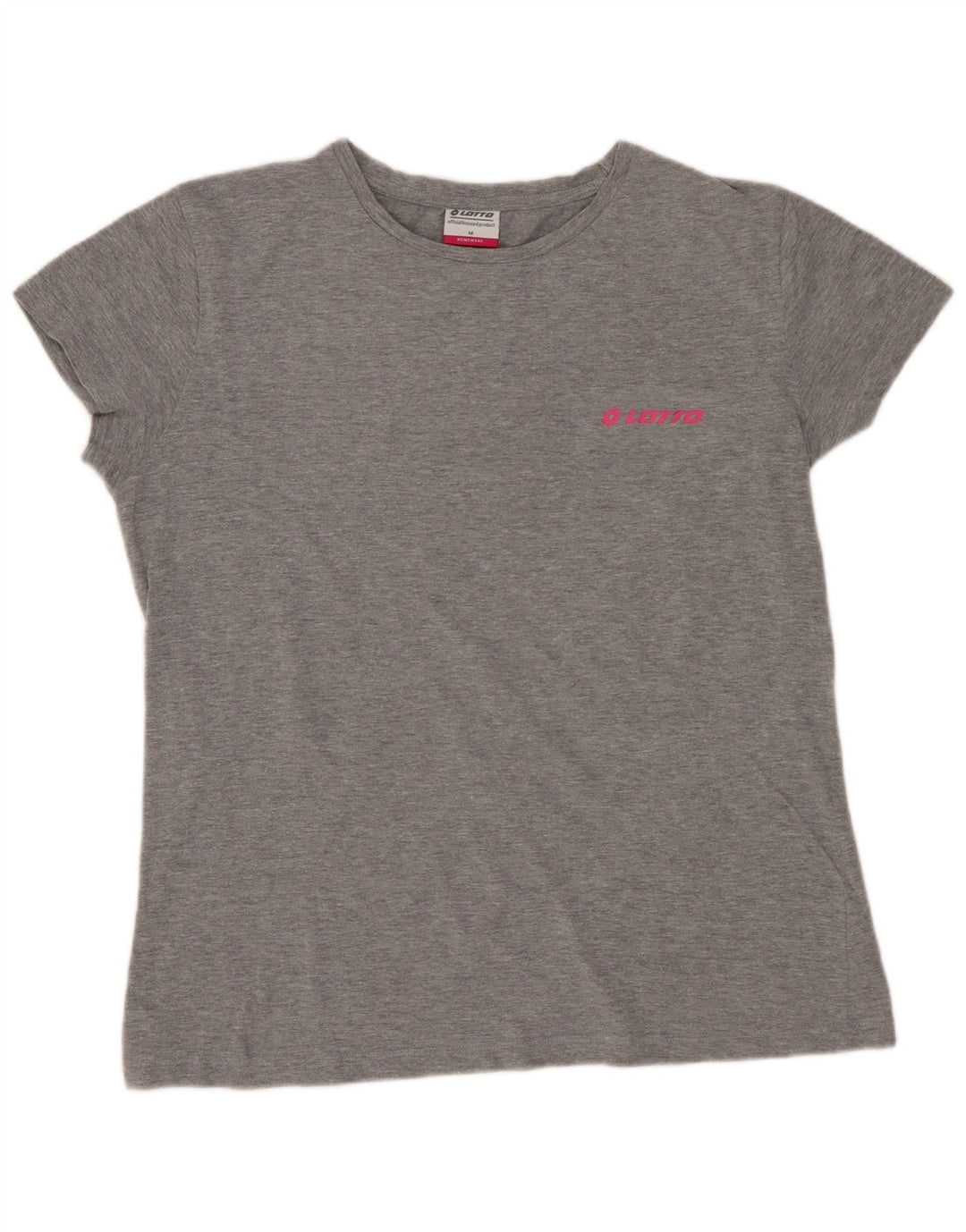 T-shirt da donna LOTTO Top UK 14 cotone grigio medio