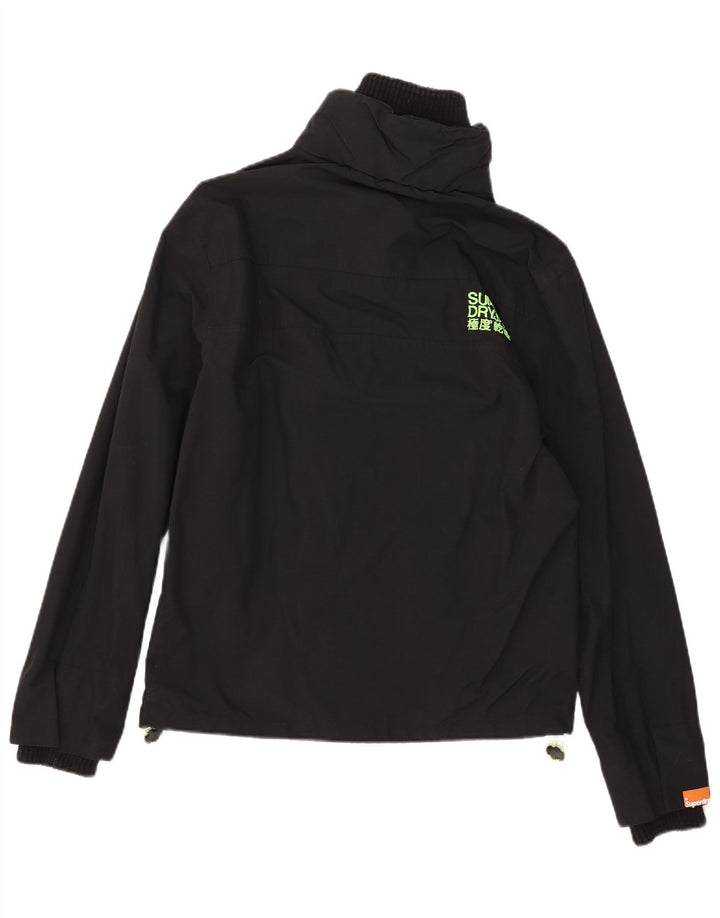 Giacca a vento da donna Superdry The Windcheater UK 16 Large in nylon nero