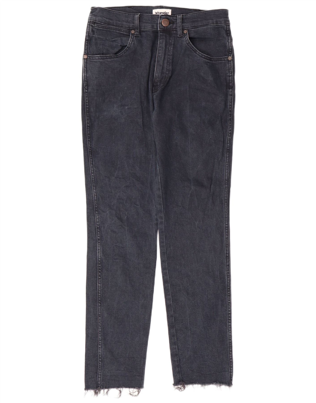 Jeans slim da uomo River WRANGLER W29 L29 cotone blu navy