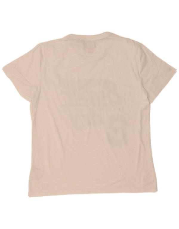 T-shirt grafica da uomo Superdry Top 2XL cotone bianco