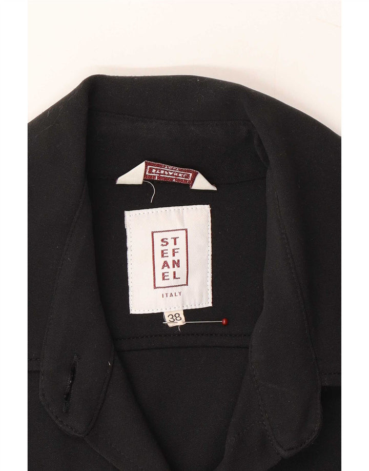 Giubbotto Bomber Donna Stefanel IT 38 XS Nero Poliammide