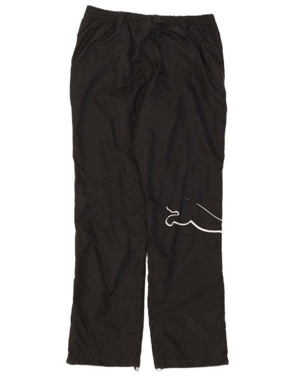 Pantaloni da tuta grafica da uomo Puma Medium neri in poliammide