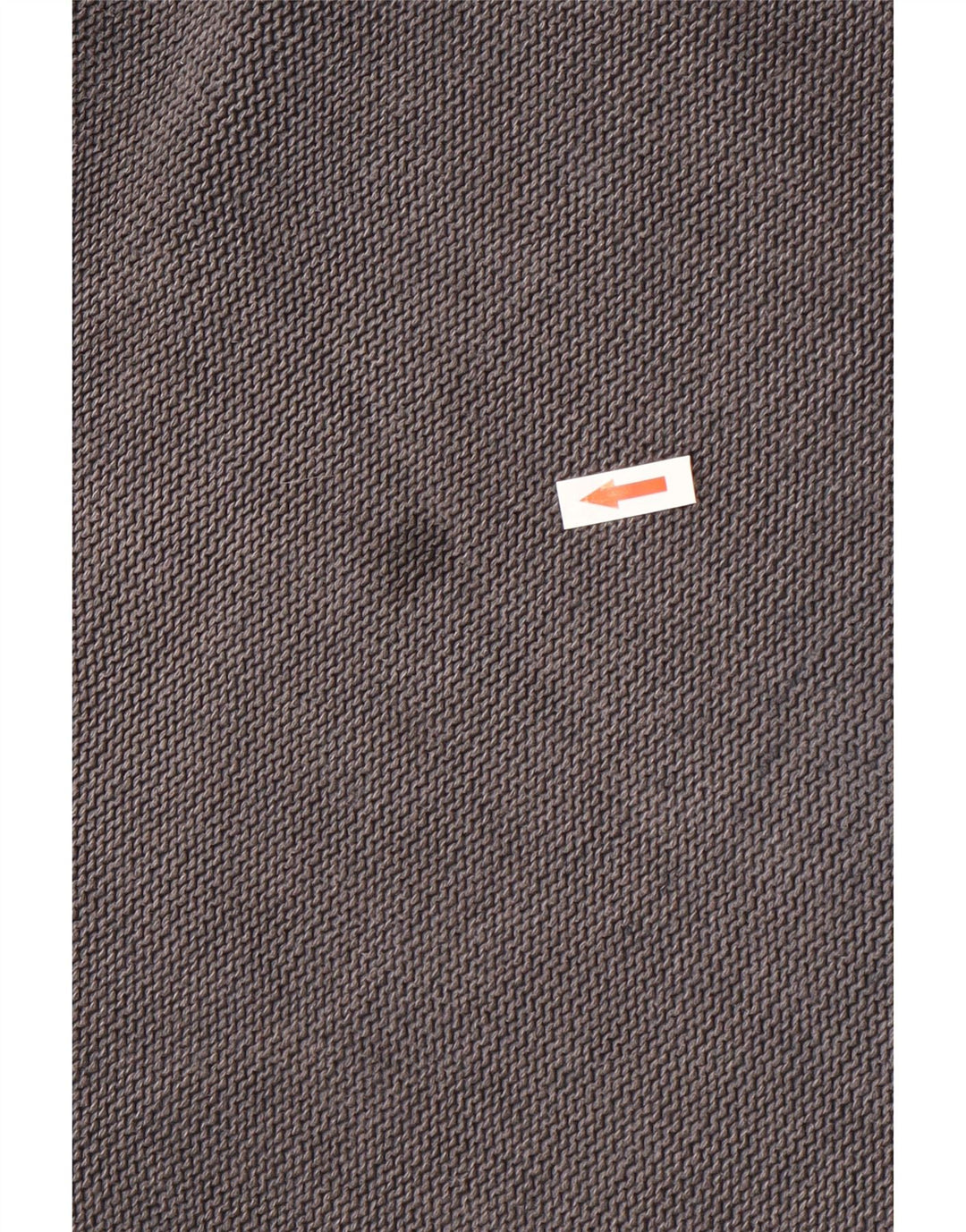 WEIRD FISH Felpa da uomo con collo con zip, maglione piccolo in cotone color block grigio