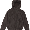 Giacca antipioggia con cappuccio per ragazze Volcom 13-14 anni XL Poliestere grigio pied de poule